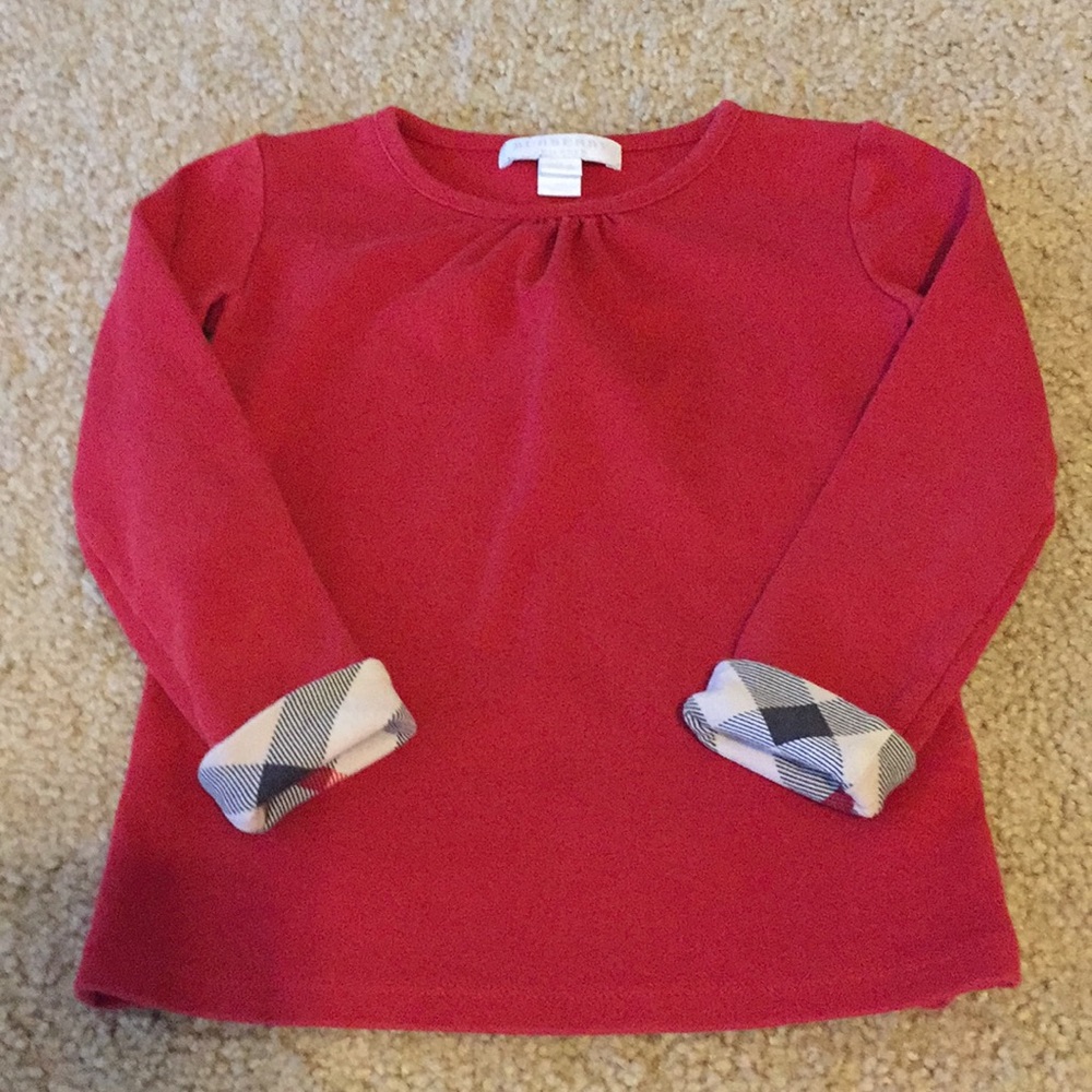 Burberry Toddler Girls Long-Sleeve Shirt